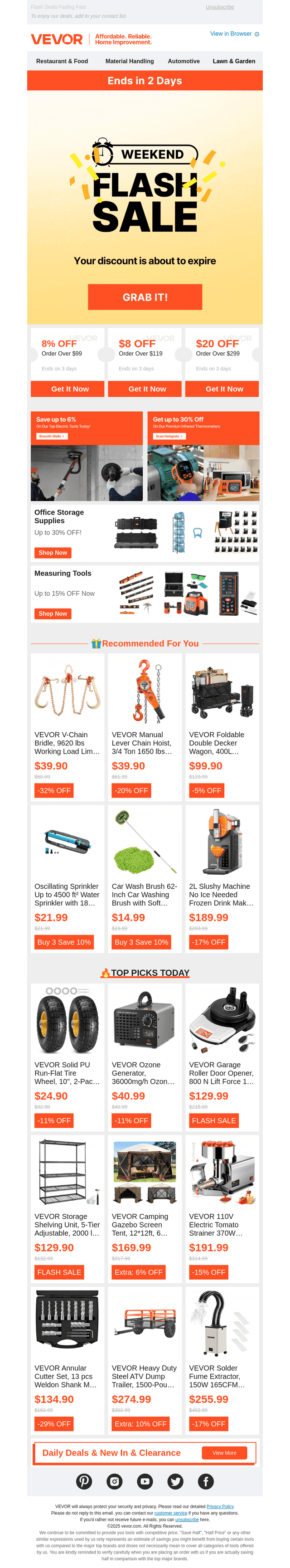 Weekend Warrior Deals Live