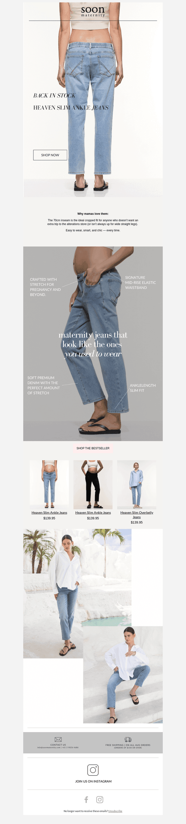 BACK IN STOCK — CROPPED. MODERN. CHIC.