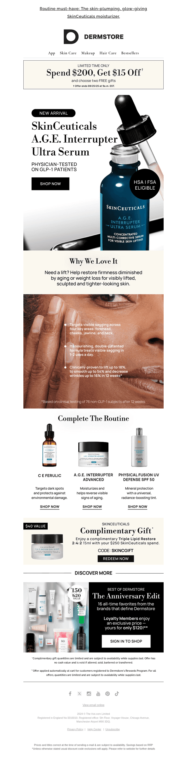 Claim Your $40 SkinCeuticals Gift 🎁