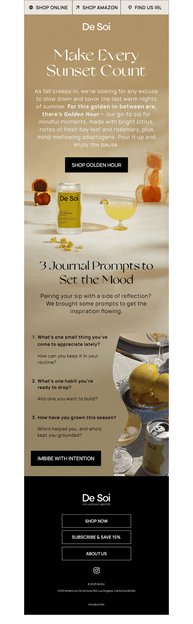 Your new evening ritual? Found it.