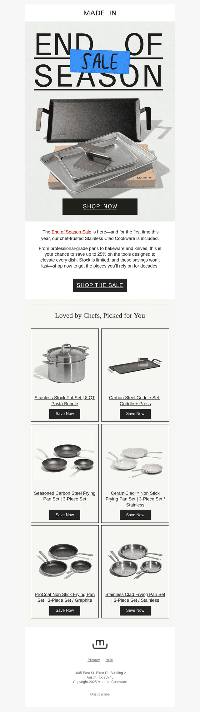 Chef’s Choice: Your Personalized Sale Picks