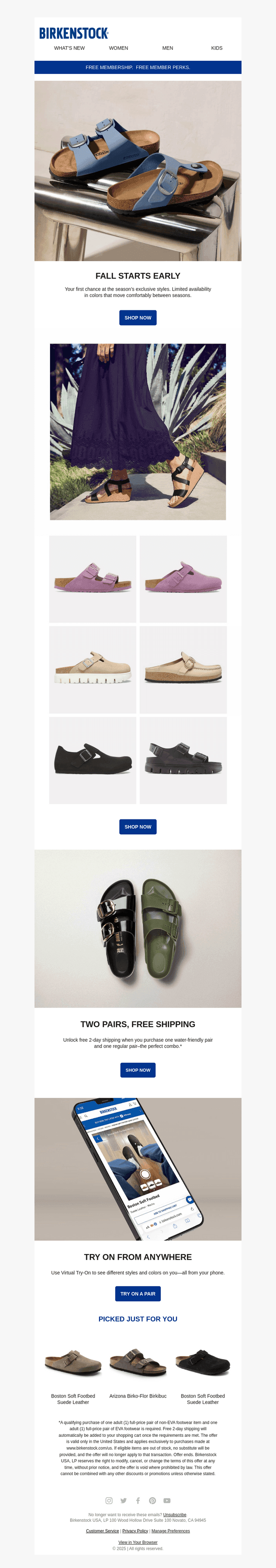 First look at exclusive fall styles