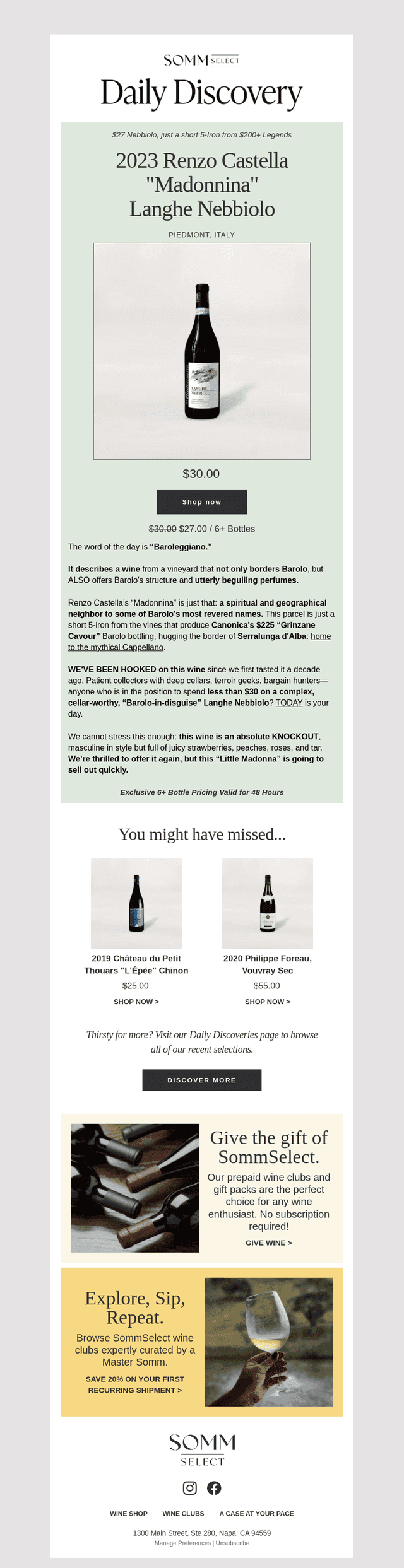Our Top Langhe Nebbiolo for a Decade