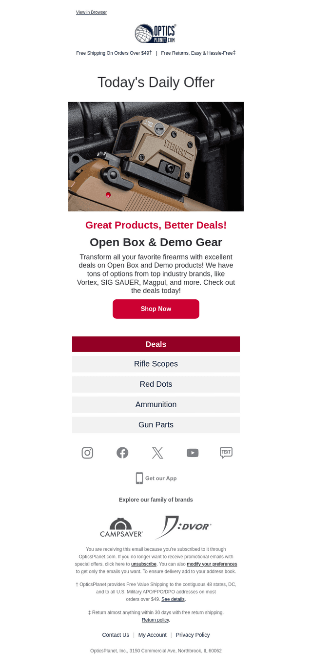 📦Fantastic Prices on Open Box & Demo Gear!📦