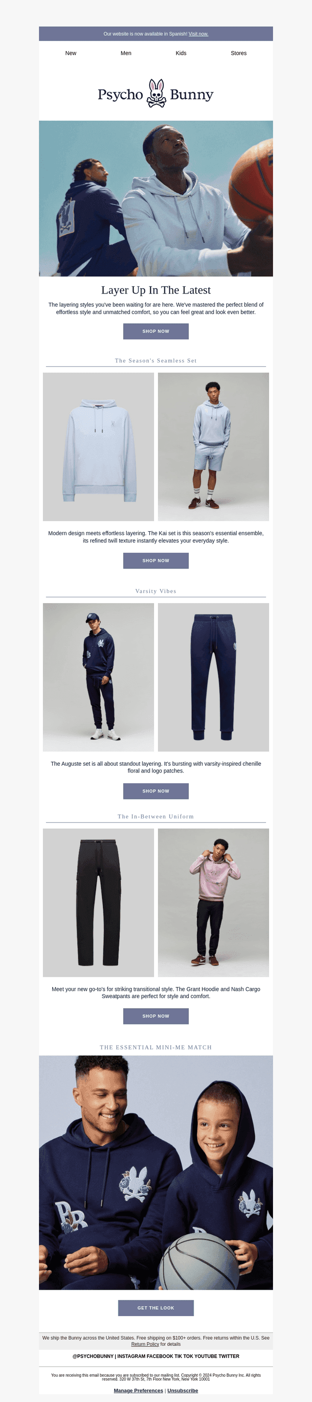 Don't Just Dress. Layer.