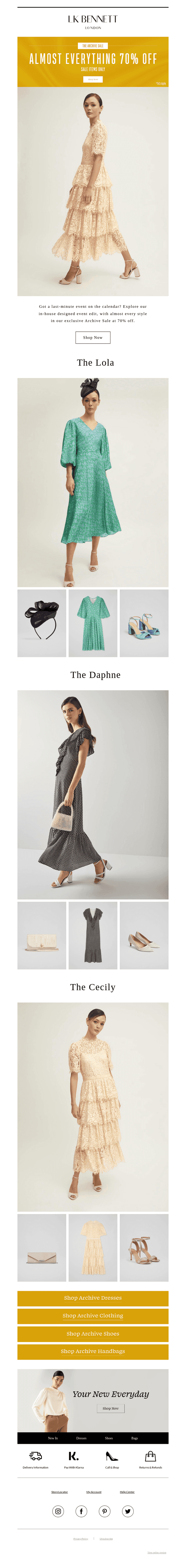 Archive Is On | Almost Everything 70% Off