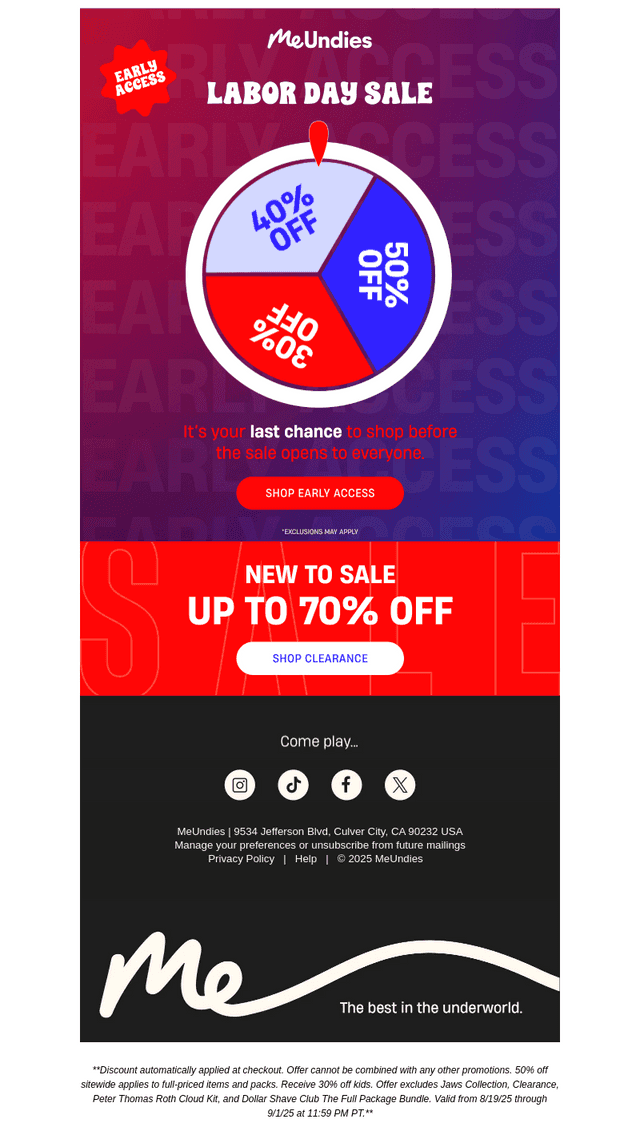 Last Call: Early Access Ends Tonight ⏲️