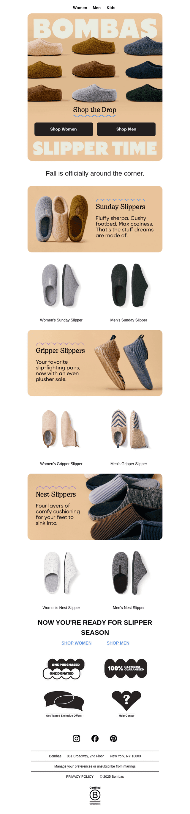 New, Cozy Slipper Colors