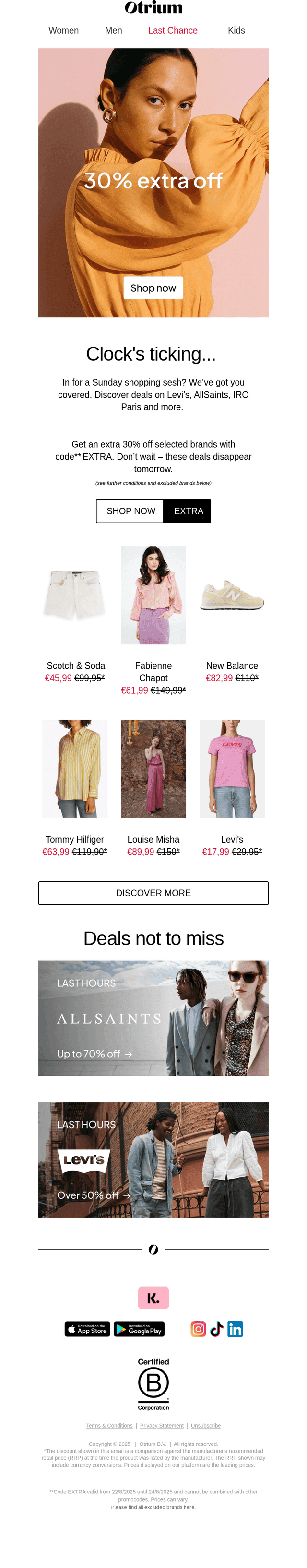 30% extra off – final hours ⏳