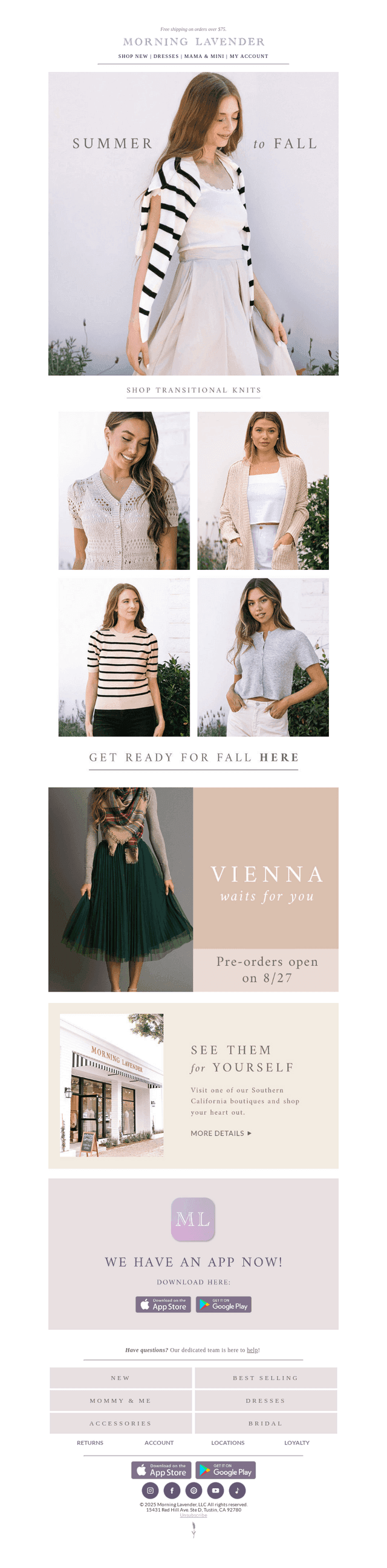 Light layers, lasting style