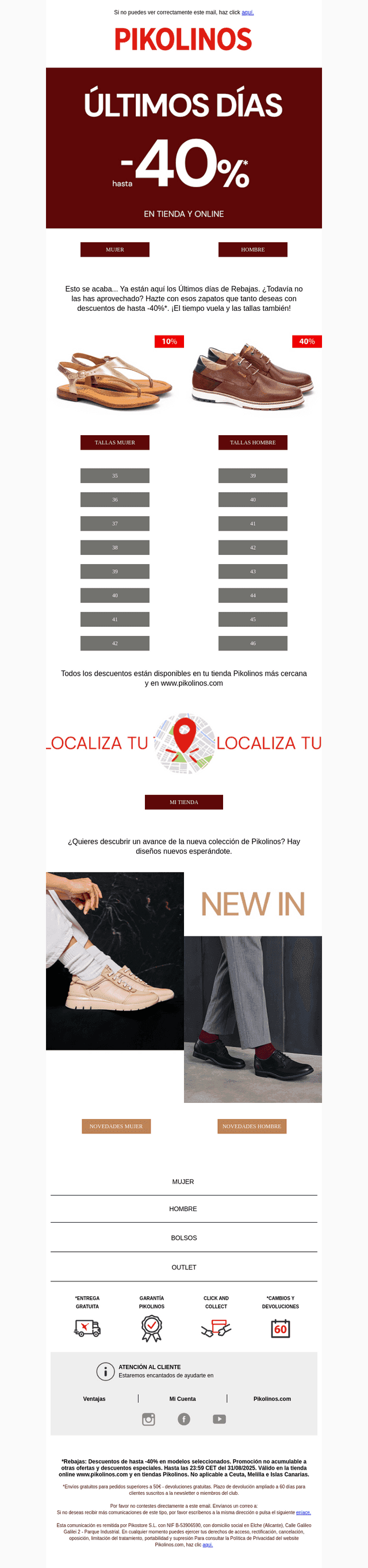 Últimos días de Rebajas