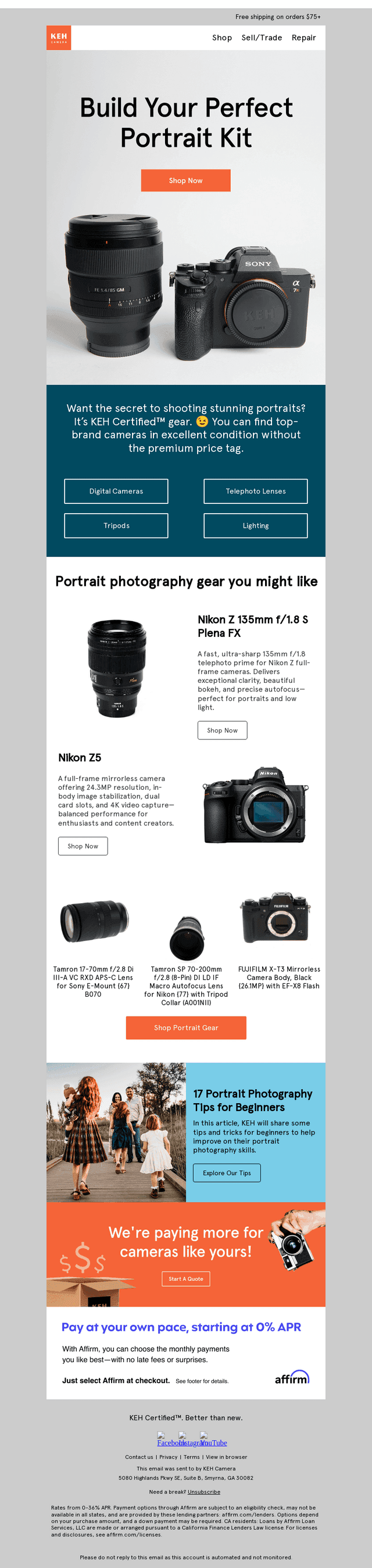 Gear for portrait photographers 📸