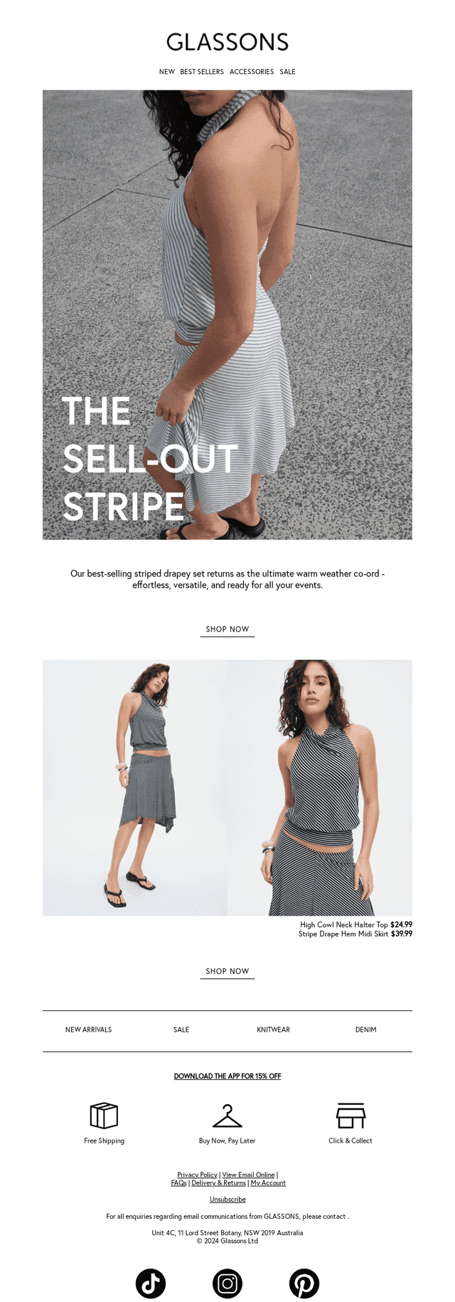 The Sell-Out Stripe Set