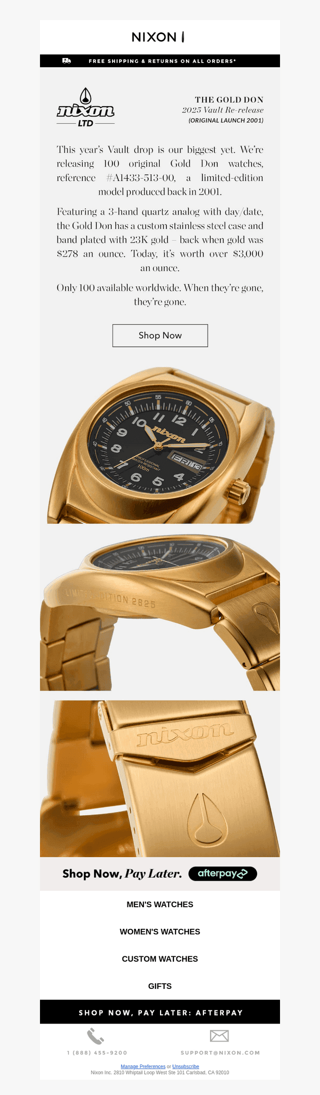 Now Available - The Gold Don