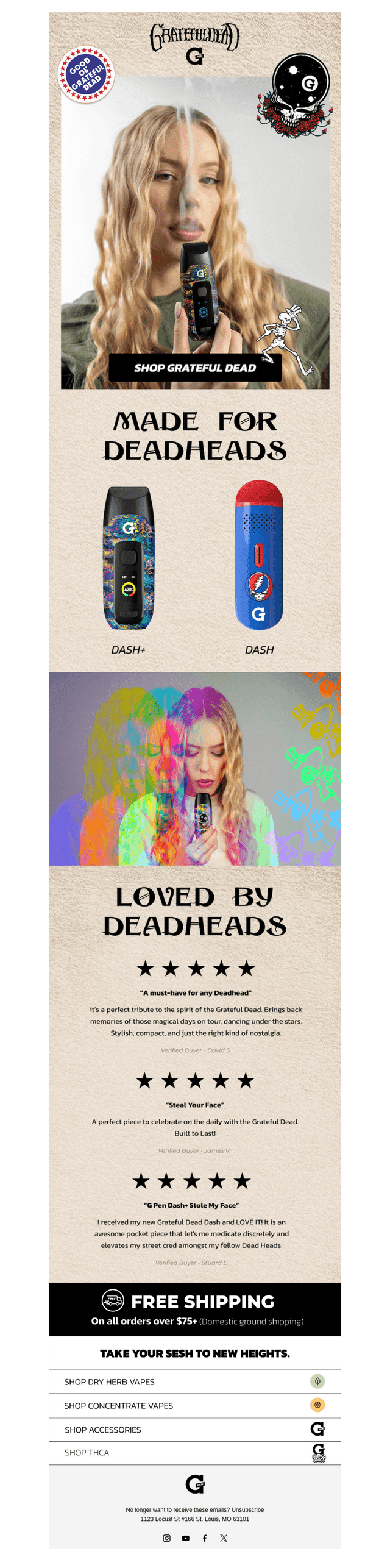 Deadheads: Tap in 💀🌹⚡️