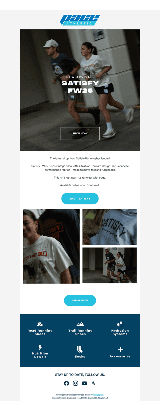 Satisfy FW25 is here
