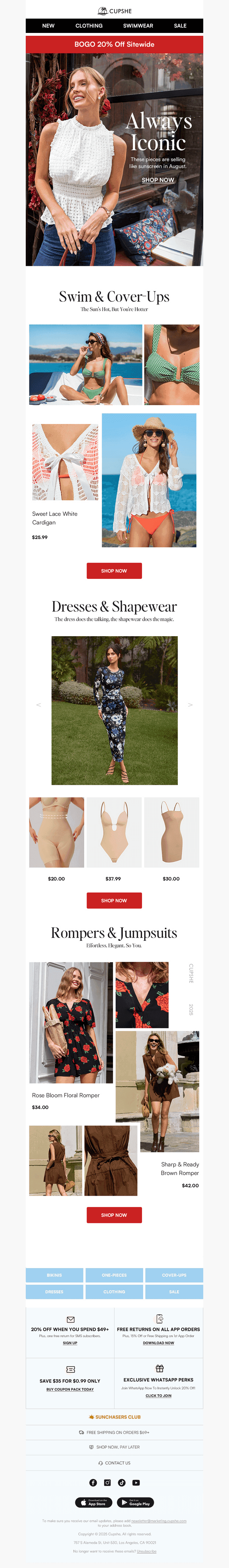 20% Off Everything You’ve Been Eyeing.
