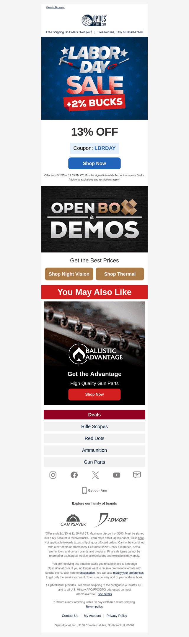 📦 Open Box & Demo Deals