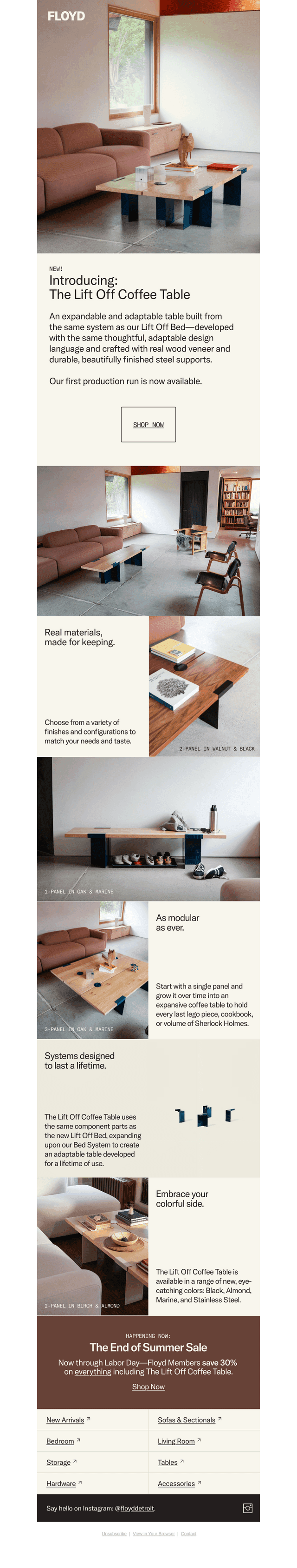 Introducing: The Lift Off Coffee Table