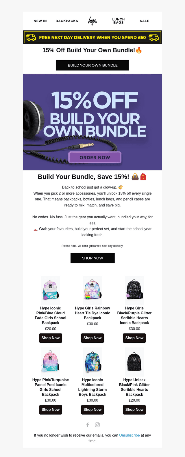 💥 15% Off Build Your Own Bundle is BACK 💥