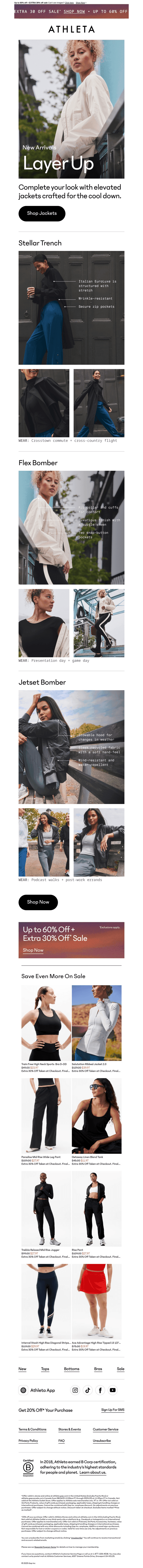 It's time: new jackets are in