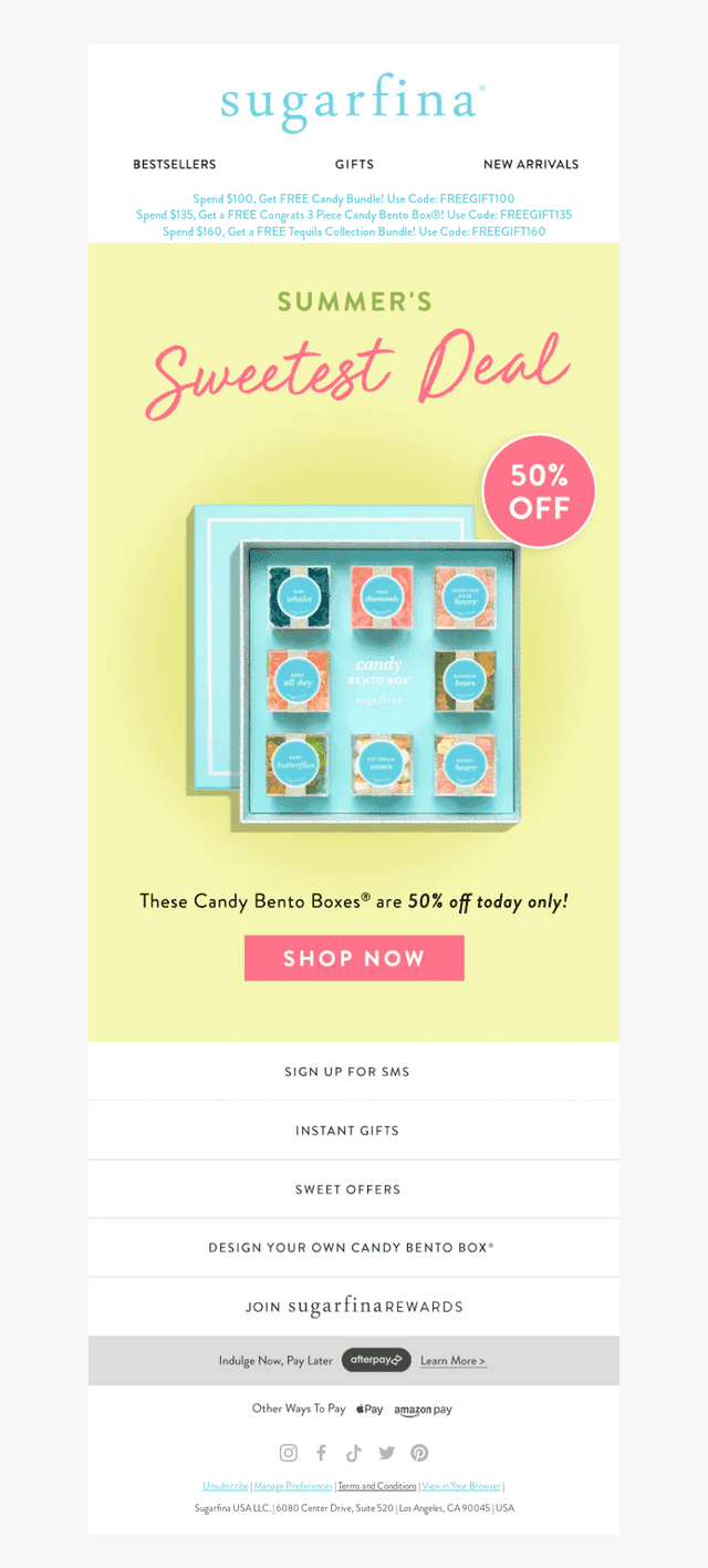 50% Off Candy Bento Boxes – Today Only!