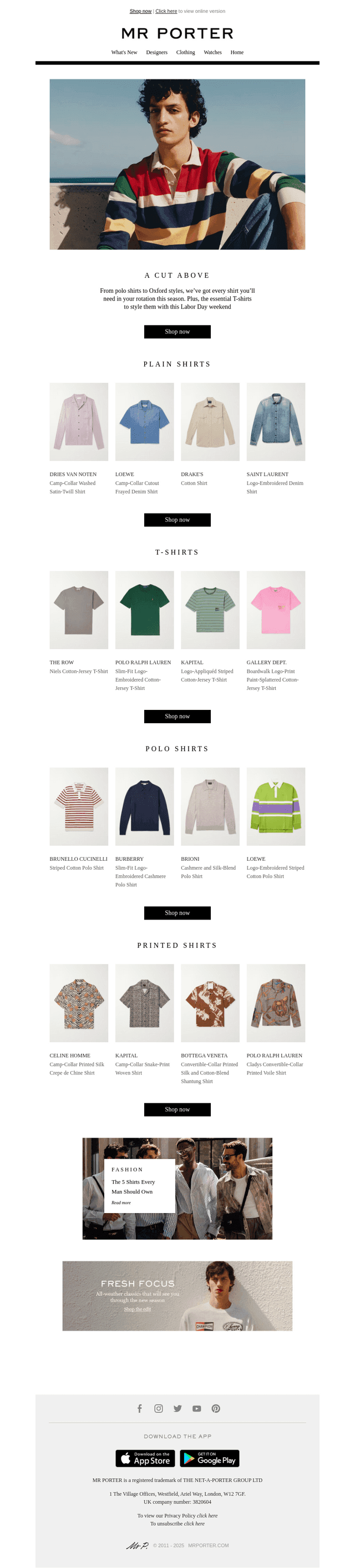 The casual shirts every man needs