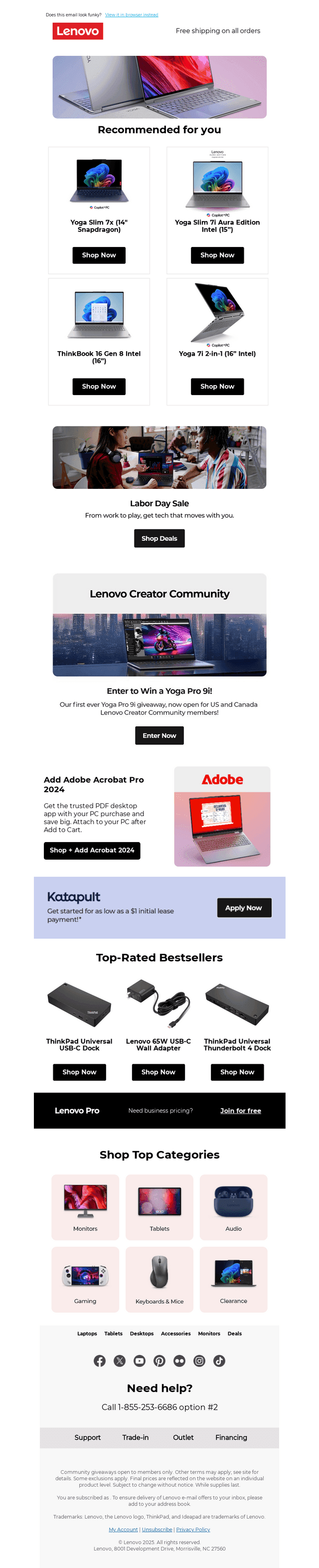 Handpicked tech for your lifestyle