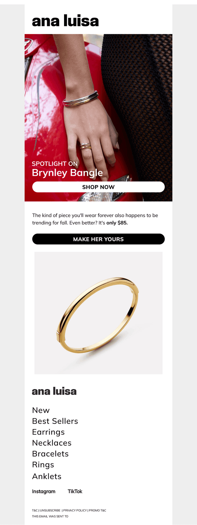 One Bracelet, Five Stars