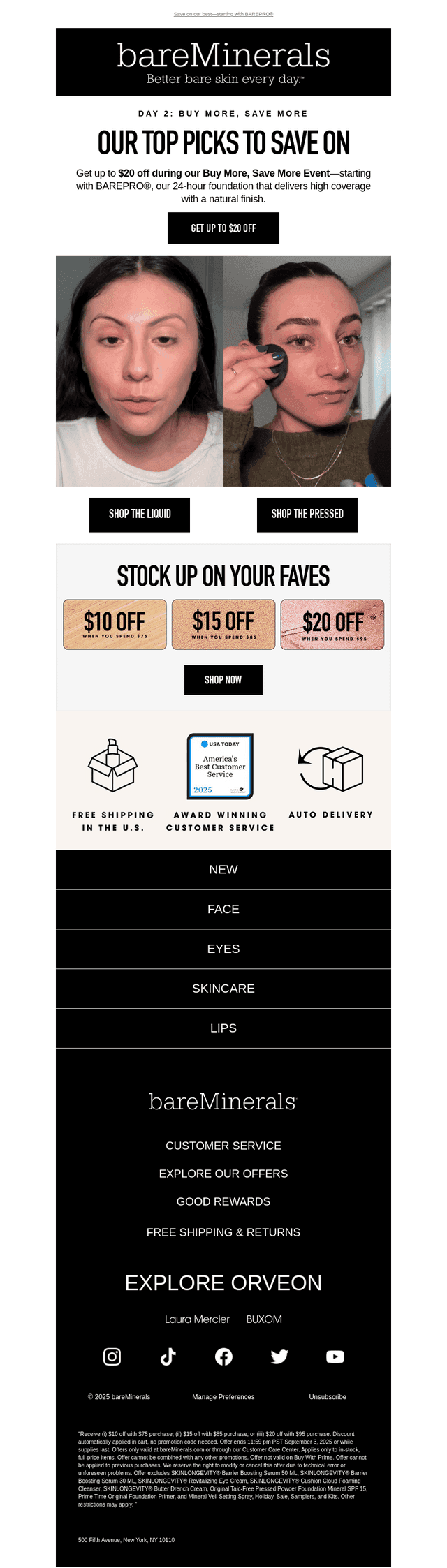 Top picks to save up to $20