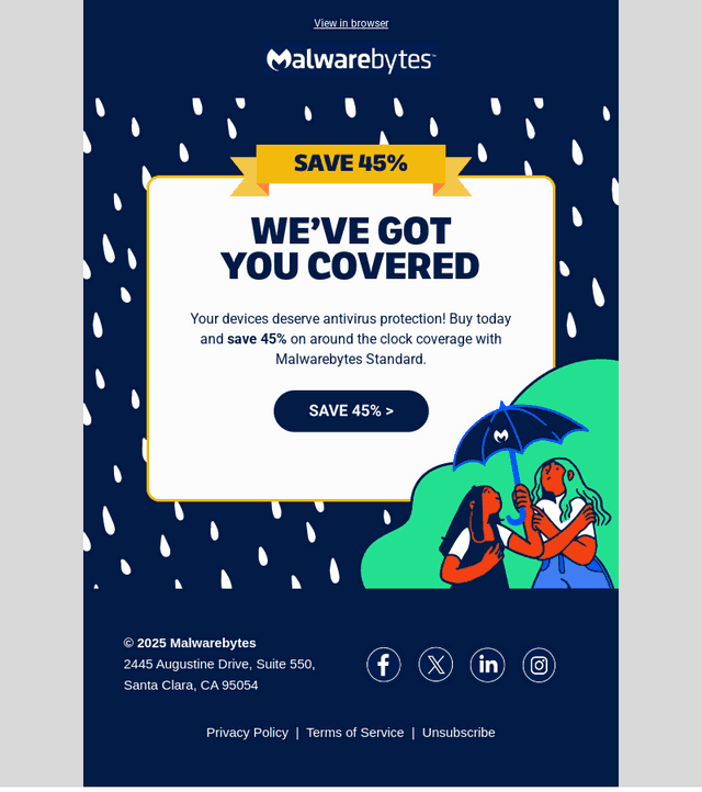 We’ve got you covered