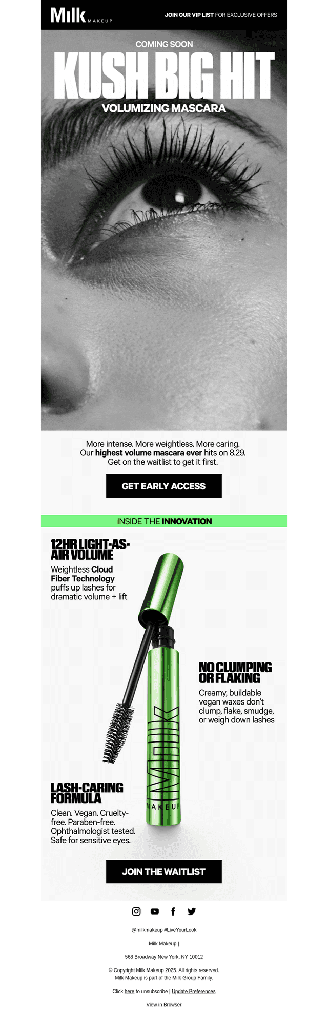 Milk Makeup email from Wed, Aug 27, 2025