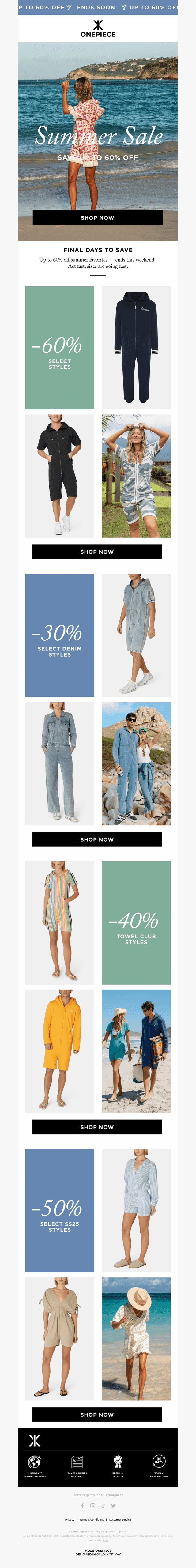 Up to 60% Off Ends This Weekend! Summer Sale Countdown ⏳