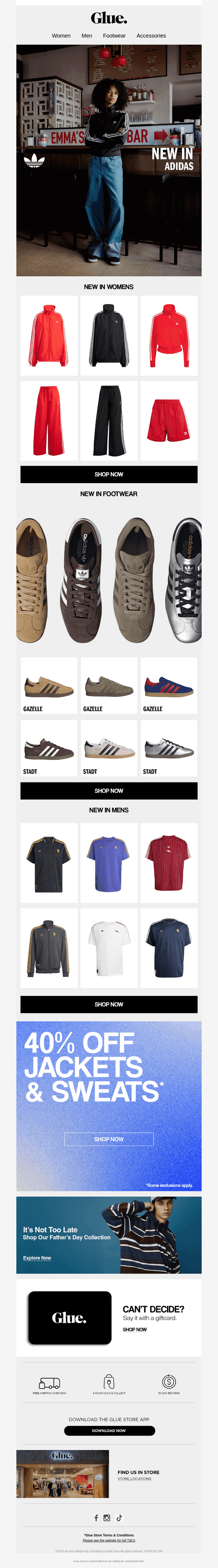 New In: adidas
