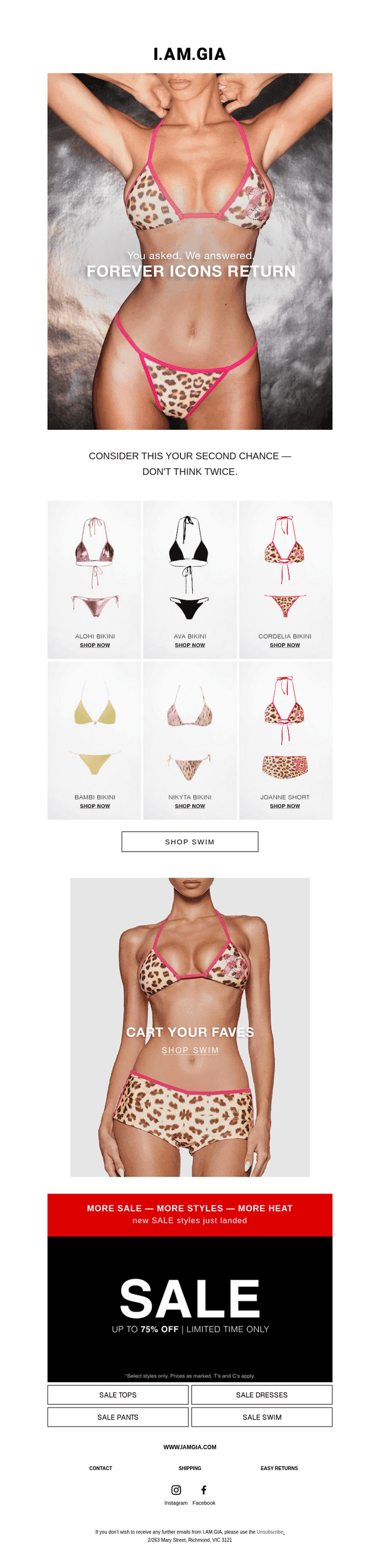 your bikini fix — UNLOCKED