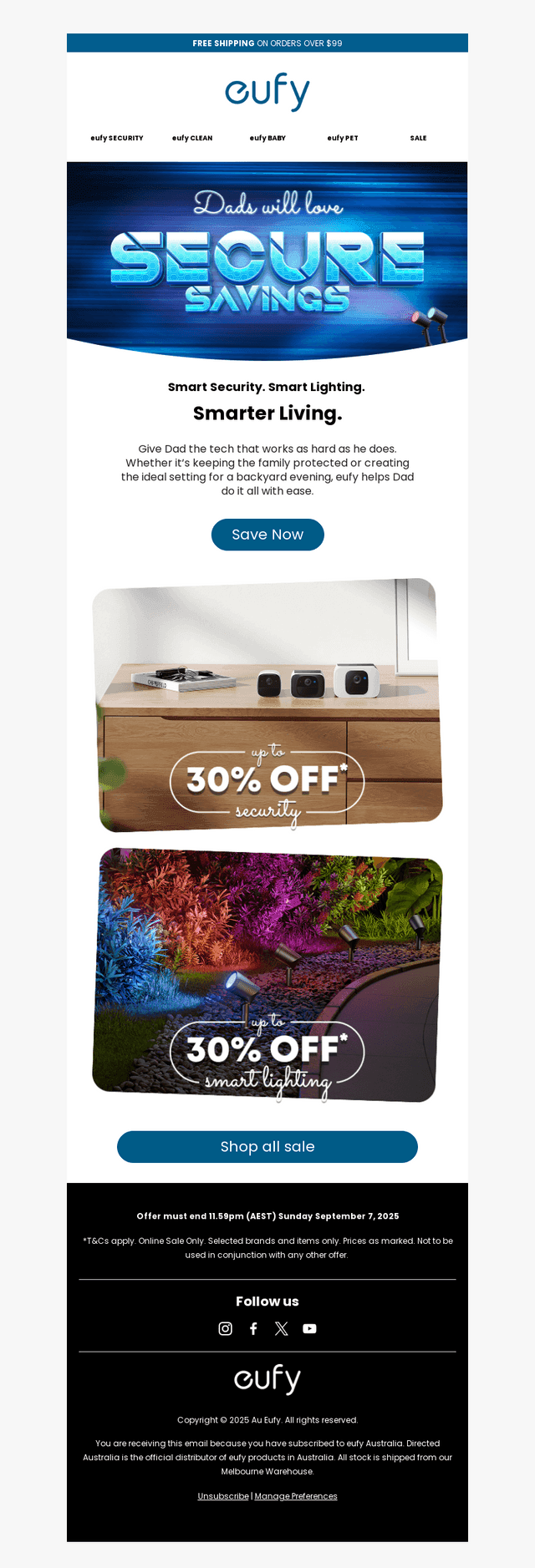 Brighten Dad’s Day with 30% Off Smart Tech 💡