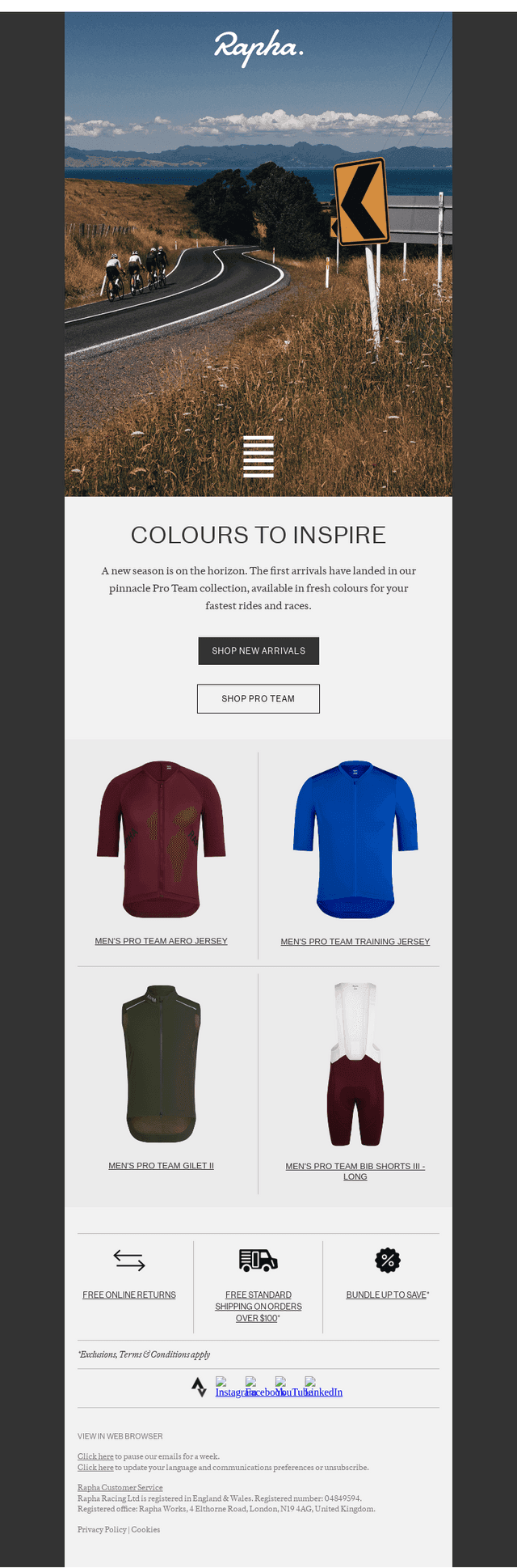 Fresh Pro Team colours