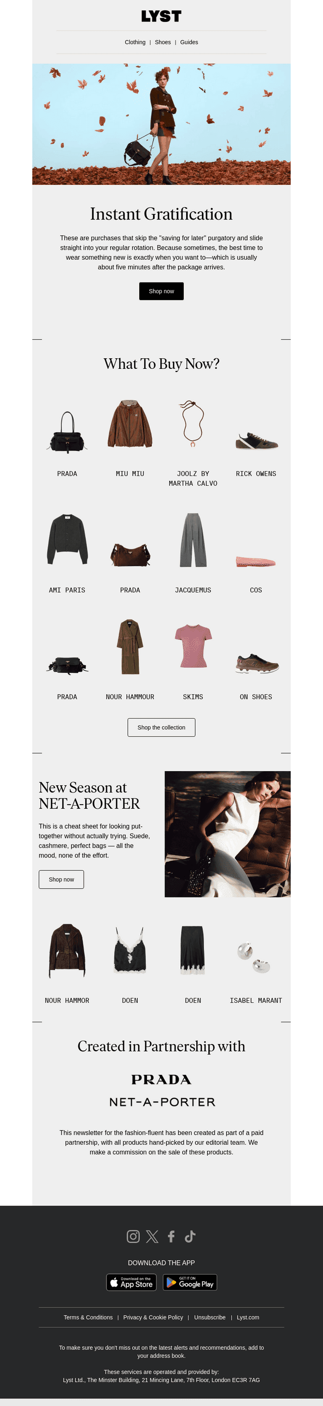 What to Wear Now: Curated