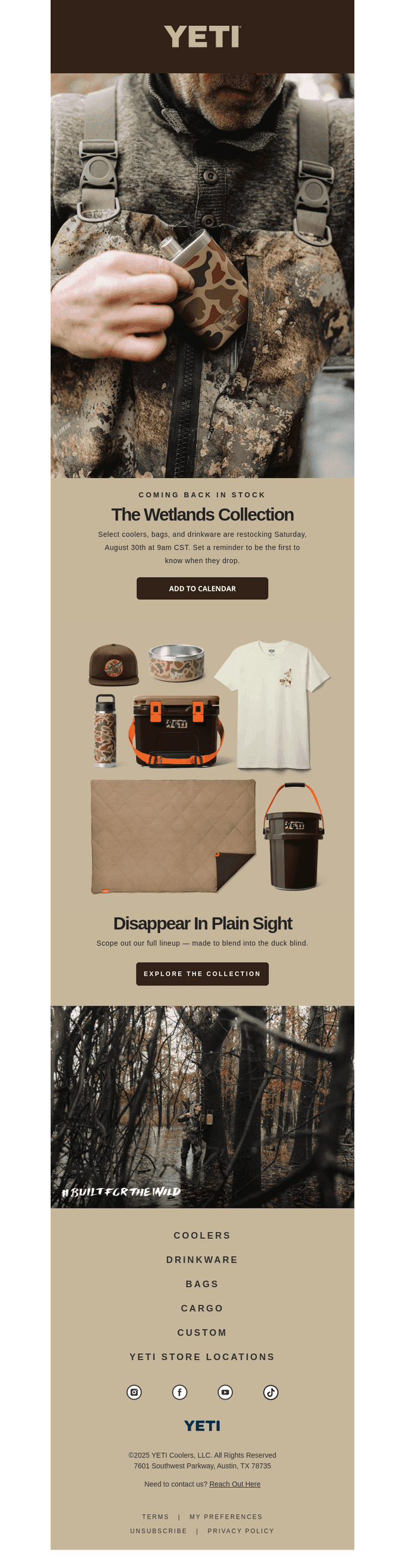 We’re Restocking Our Wetlands Collection