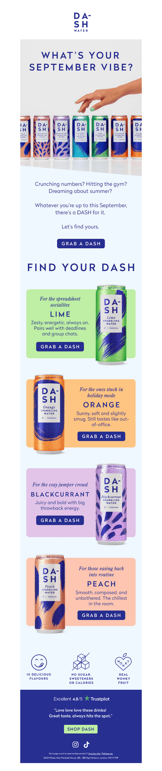 The flavour that gets your September