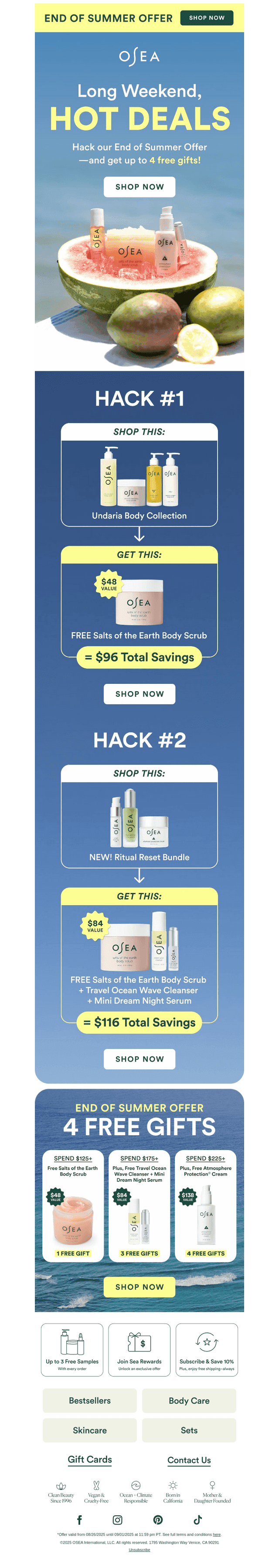 Serving Up Summer Savings