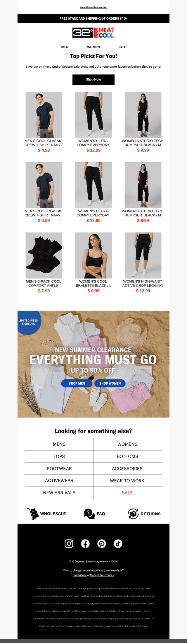 Summer ☀️ Clearance ☀️ Sale ☀️ Picks