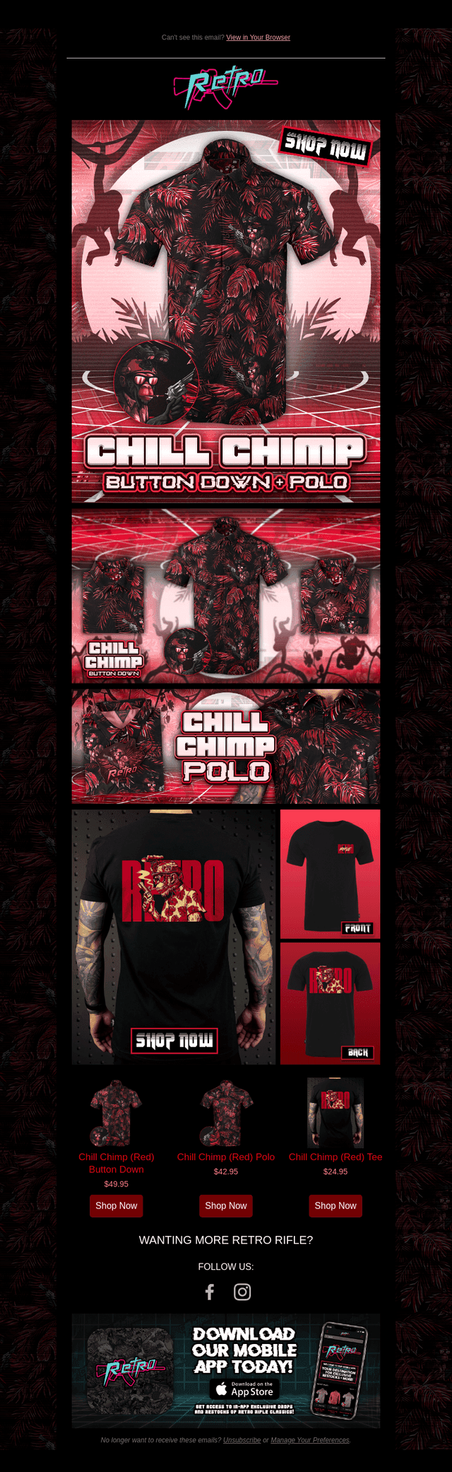 Seeing red? Chill Chimp Red is HERE
