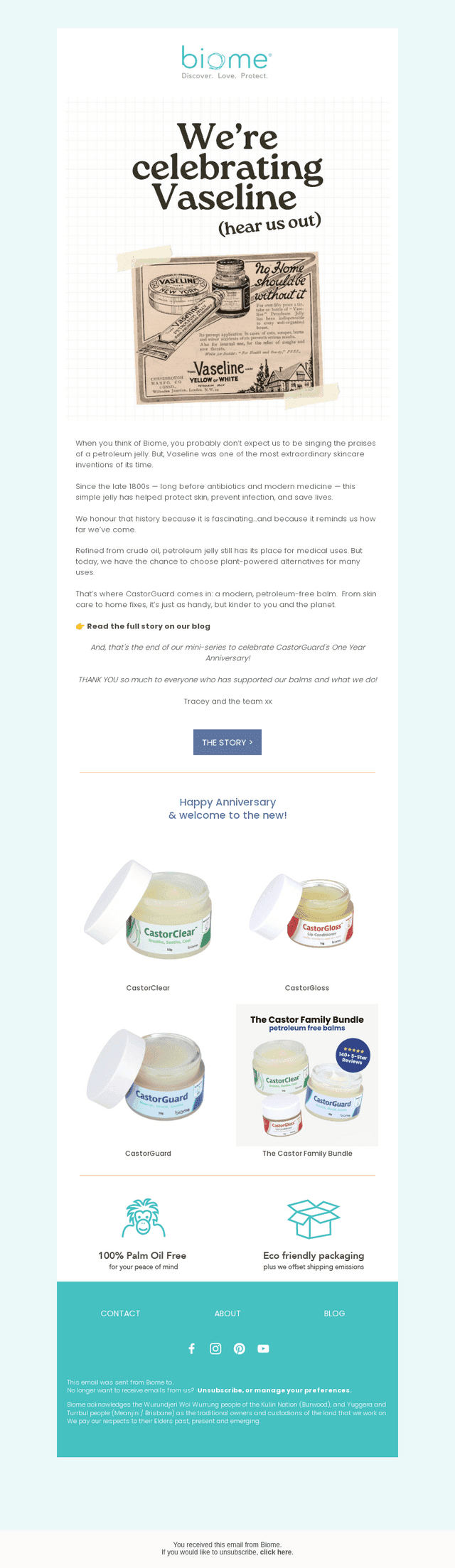 We’re celebrating Vaseline (yes, really)