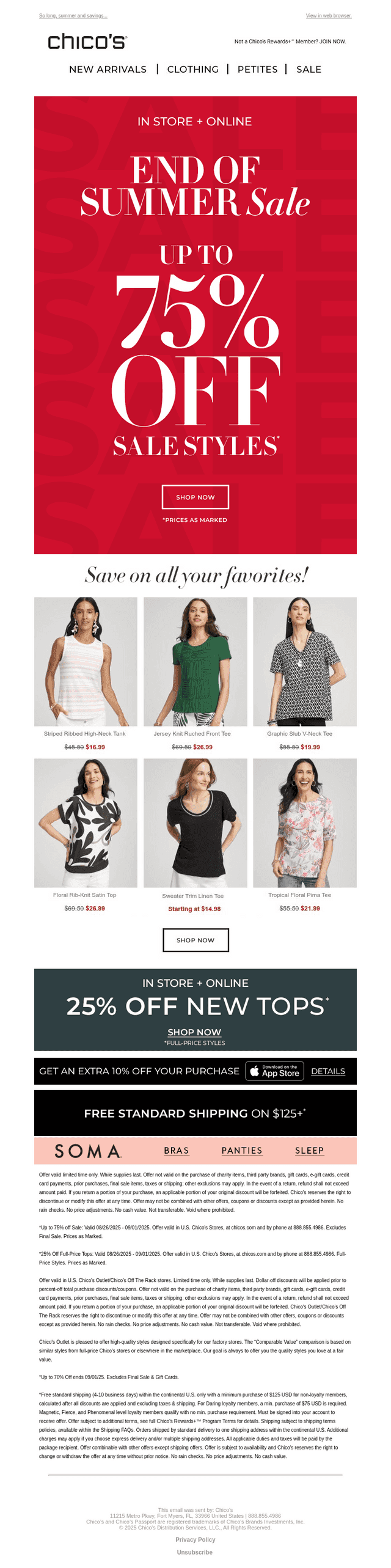 FINAL WEEKEND! Up to 75% Off Sale Styles