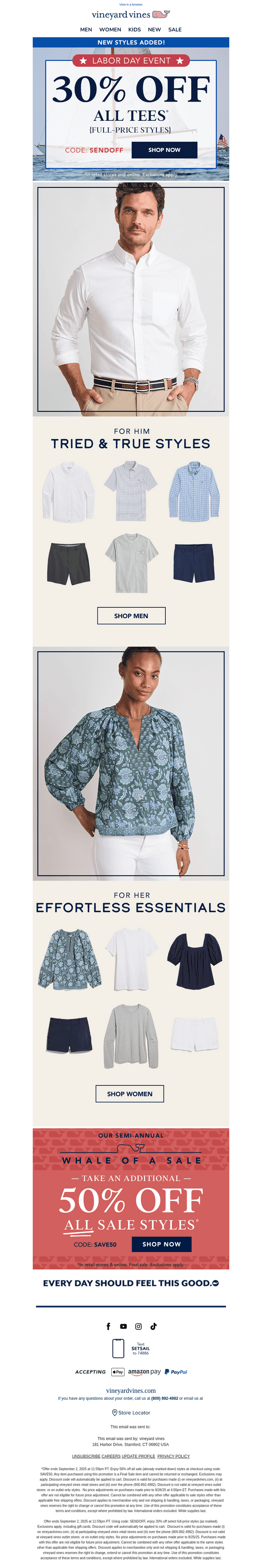 30% OFF Wear-Now Essentials