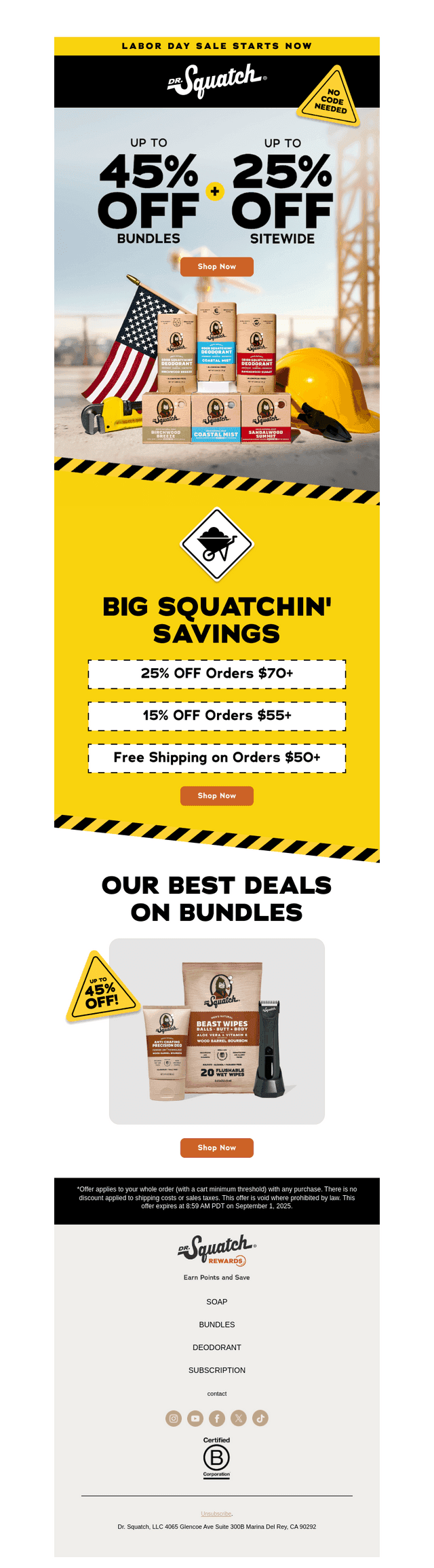 LIVE NOW! Up to 45% OFF
