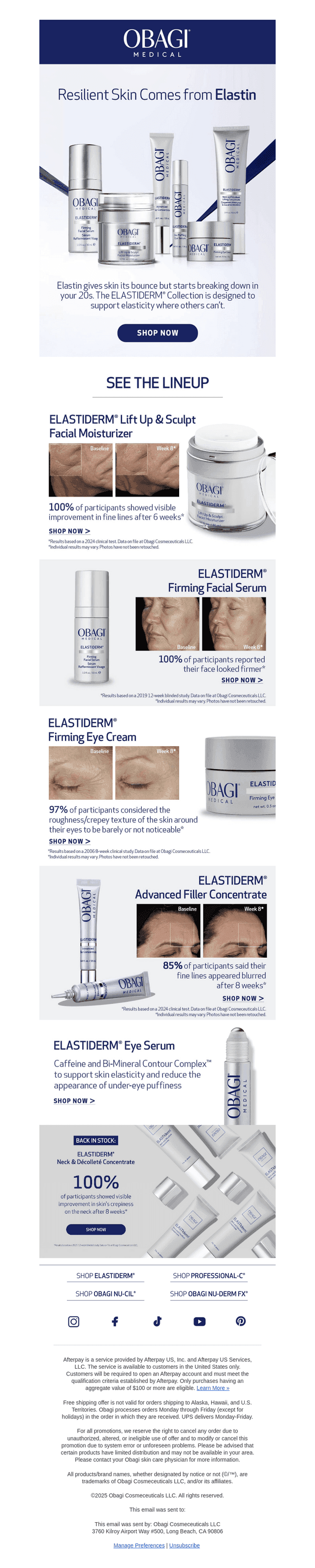 Happy Anniversary to Our ELASTIDERM® Duo