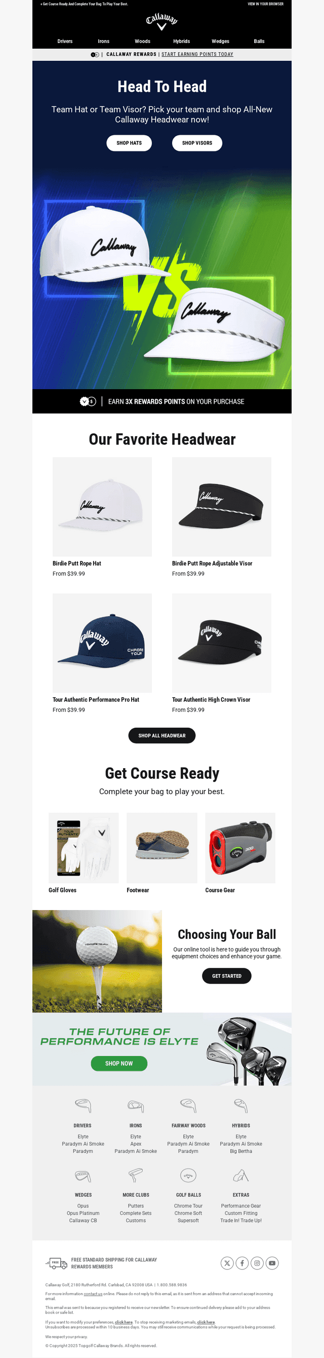 Hats Or Visors? Your Choice!