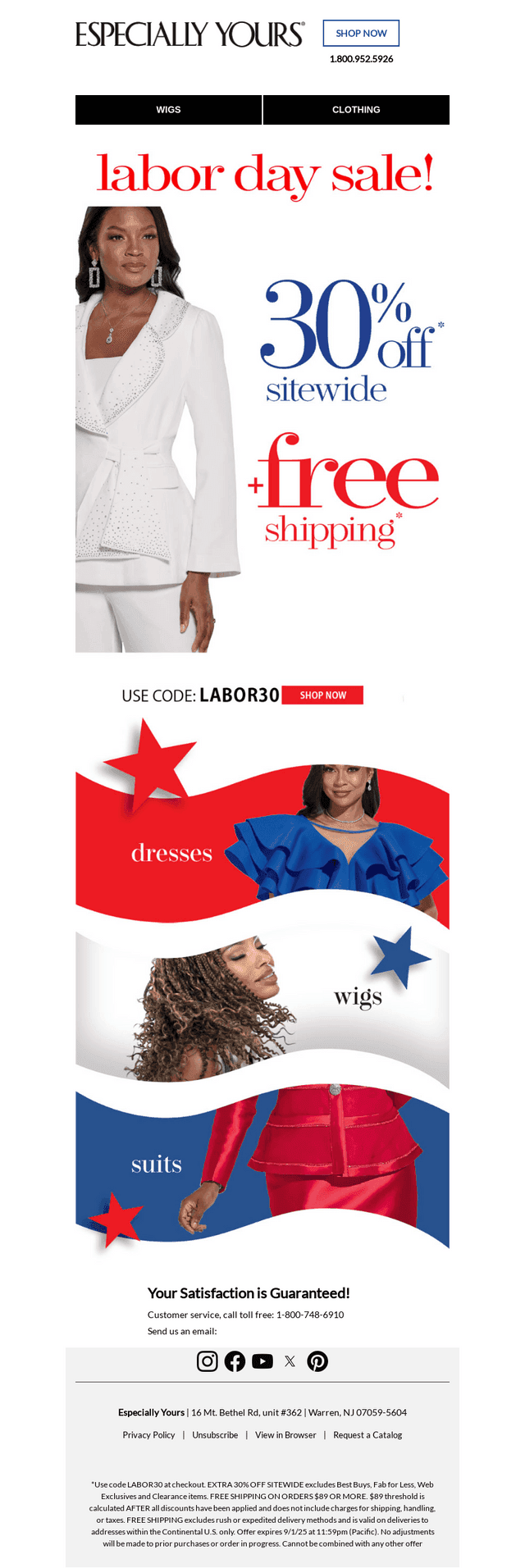 Save 30% & Enjoy Free Shipping Now!